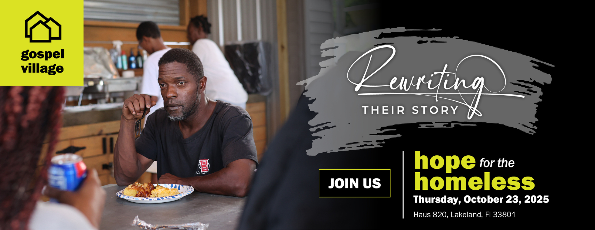 Hope for the Homeless 2025 - Rewriting Their Story
